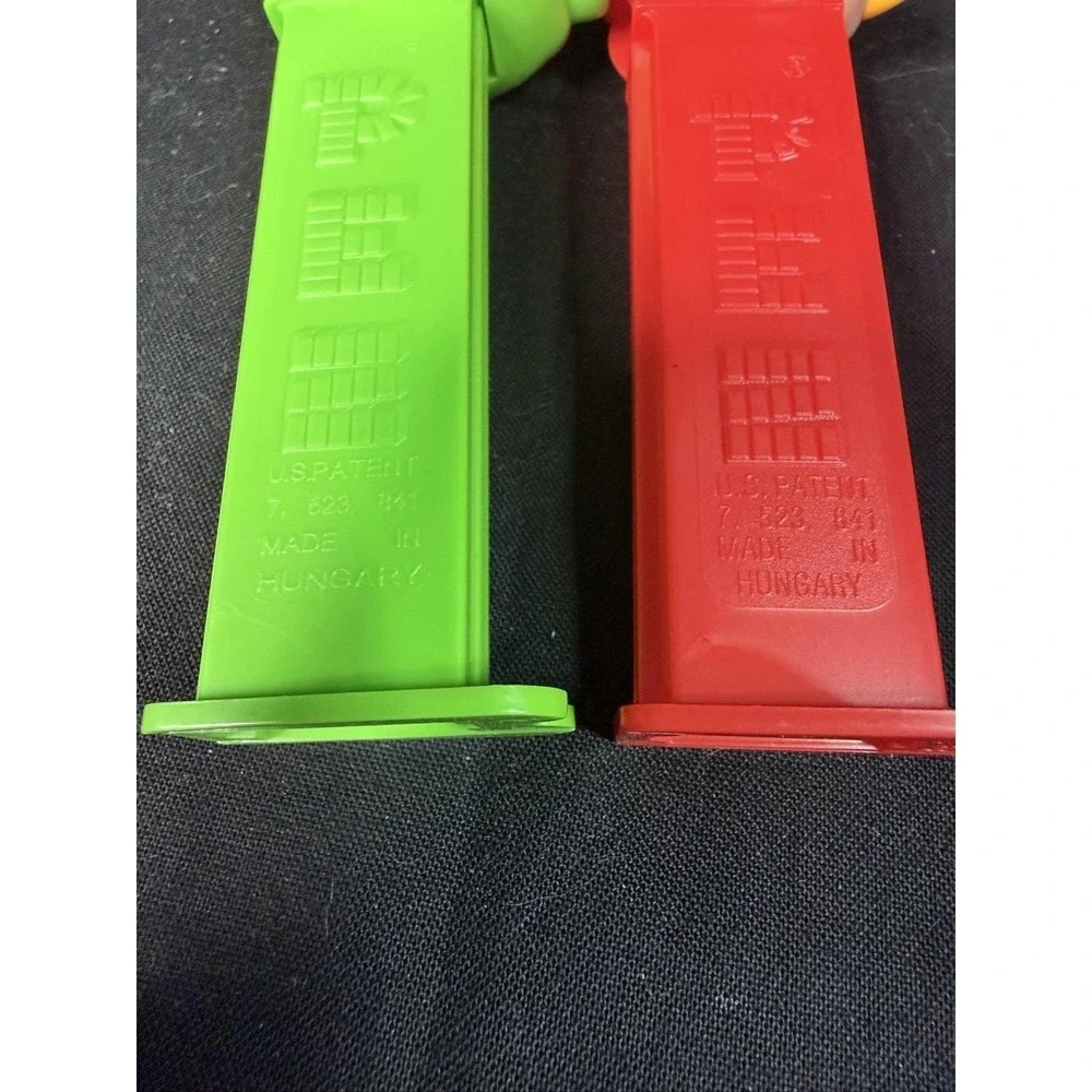 PEZ Angry Birds Dispensers Set 4 Red Green Pig Stella Bomb